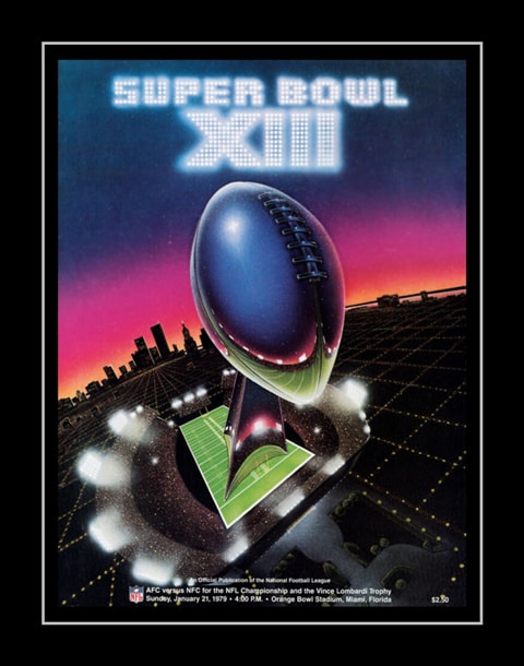 Pittsburgh Steelers Super Bowl Poster